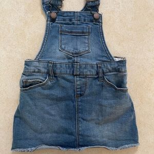 Toddler denim jumper
